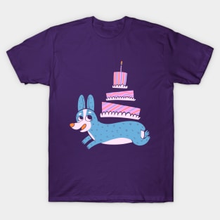 Party Corgi T-Shirt